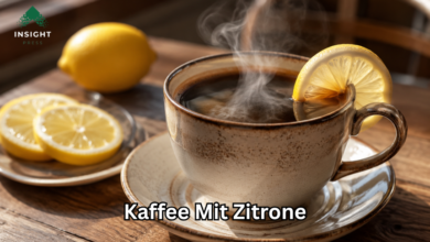 Kaffee mit Zitrone