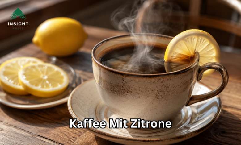 Kaffee mit Zitrone
